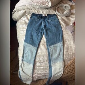 FRAME Colorblock Jeans size 24